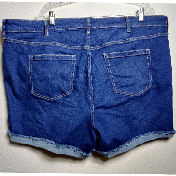Torrid 5 Inch Vintage Stretch High-Rise Denim Shorts Size 24 - Picture 3 of 5